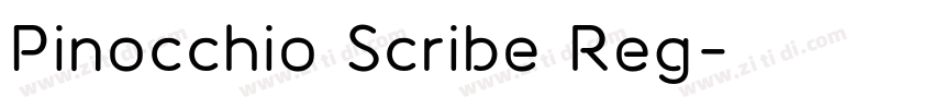 Pinocchio Scribe Reg字体转换 Pinocchio Scribe Reg字体转换